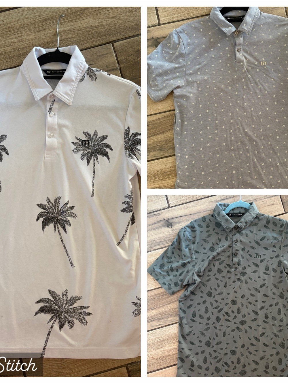 Lot of 3 Travis Mathew shirts size Small worn 1x